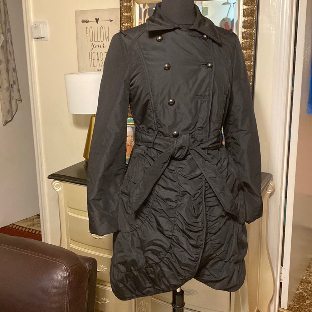 SCERVINO STREET WOMEN’S PUFFER BLACK JACKET SIZE 6